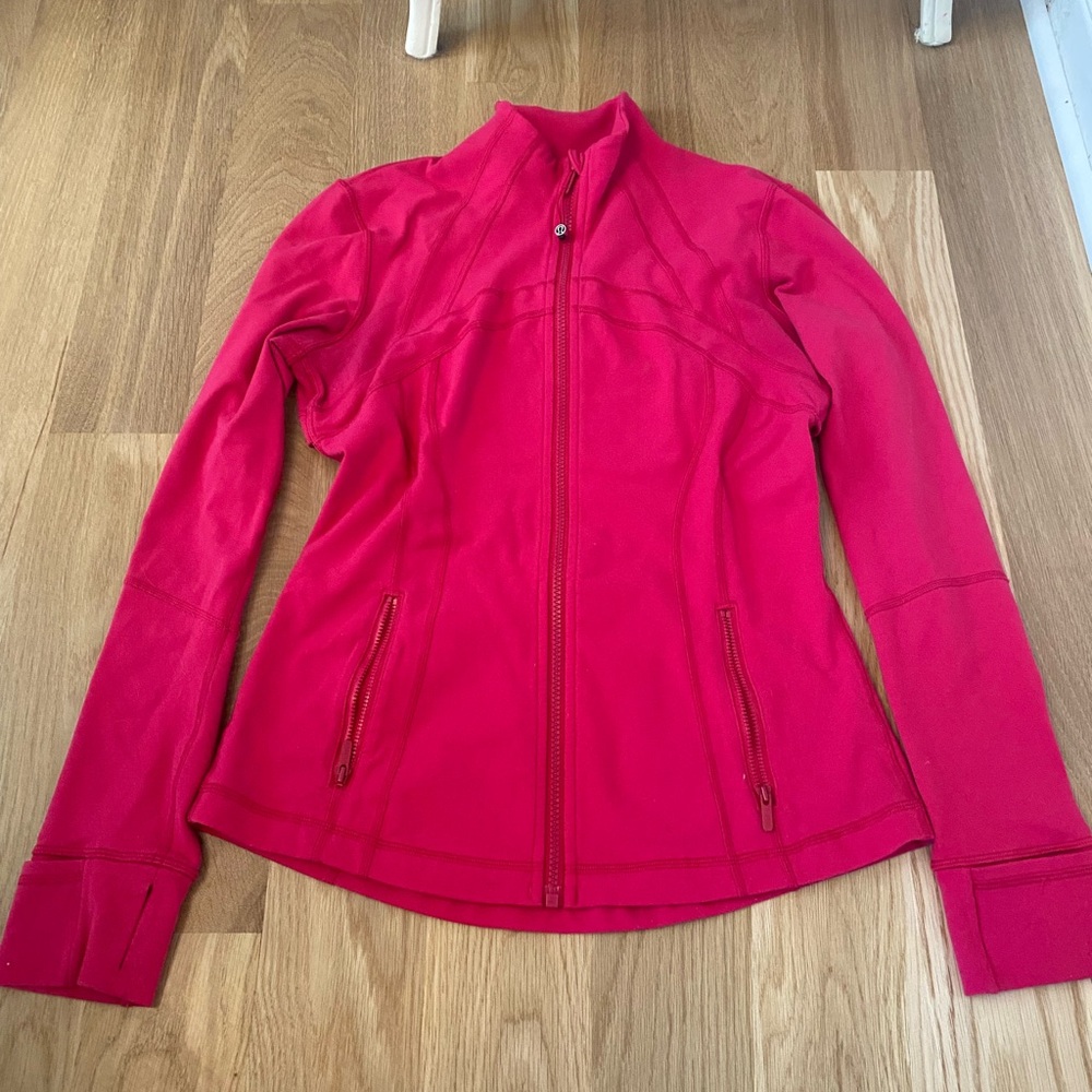 Lululemon Hot Pink Define Jacket